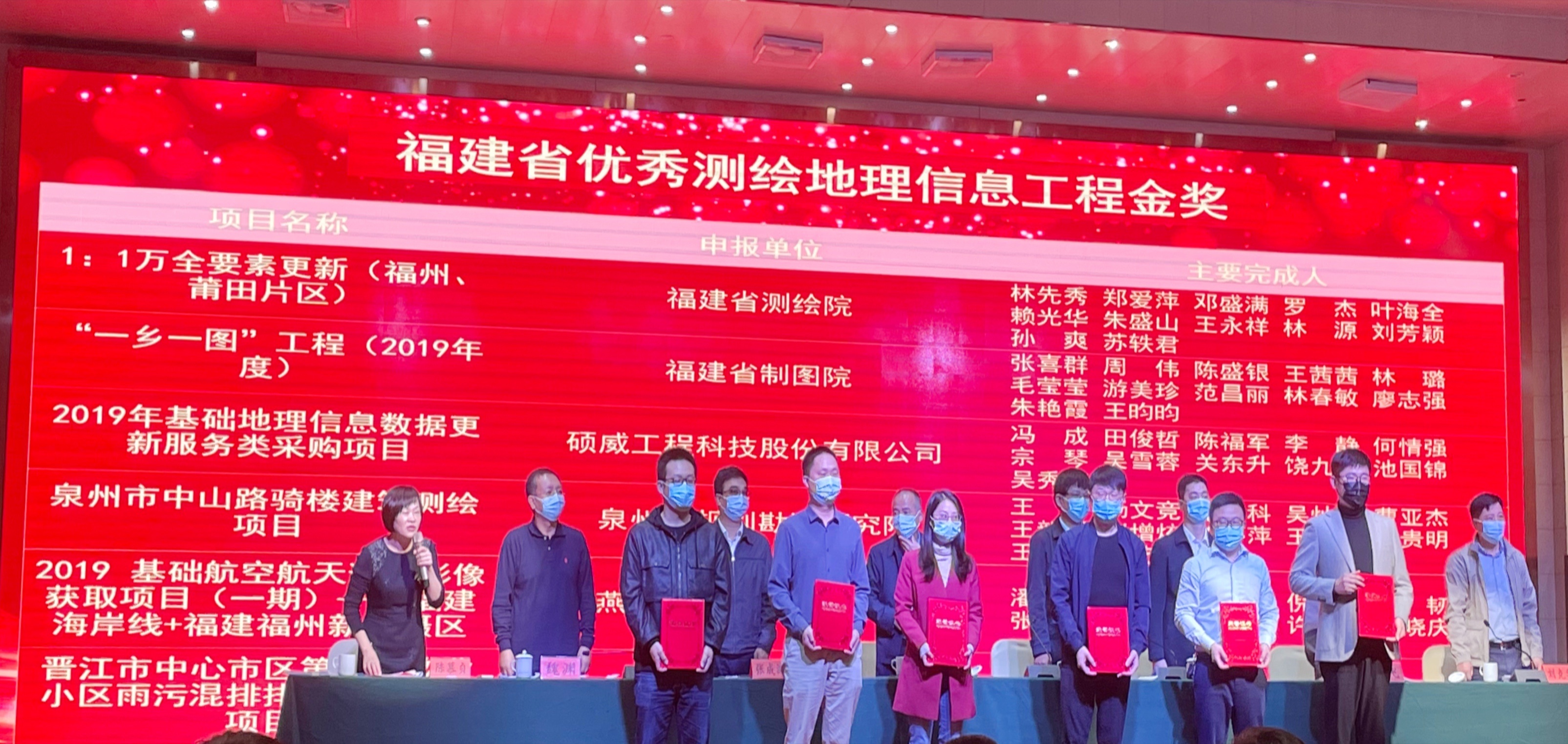 喜報(bào)！飛燕遙感榮獲2021福建省優(yōu)秀測(cè)繪地理信息工程獎(jiǎng)金獎(jiǎng)